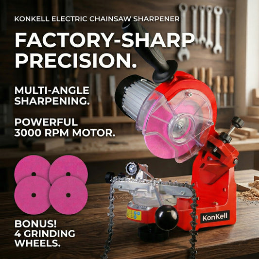KonKell® 230W Electric Chainsaw Sharpener-Professional(US inventory)