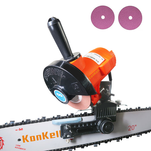 Clamp-On Electric Chainsaw Chain Sharpener