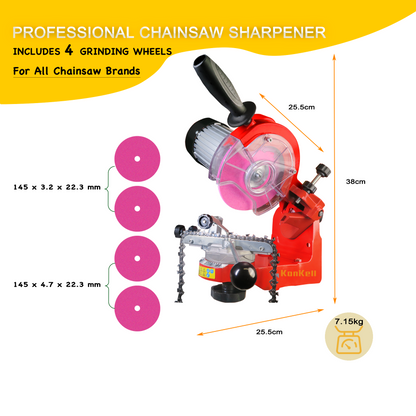 KonKell® 230W Electric Chainsaw Sharpener-Professional(US inventory)