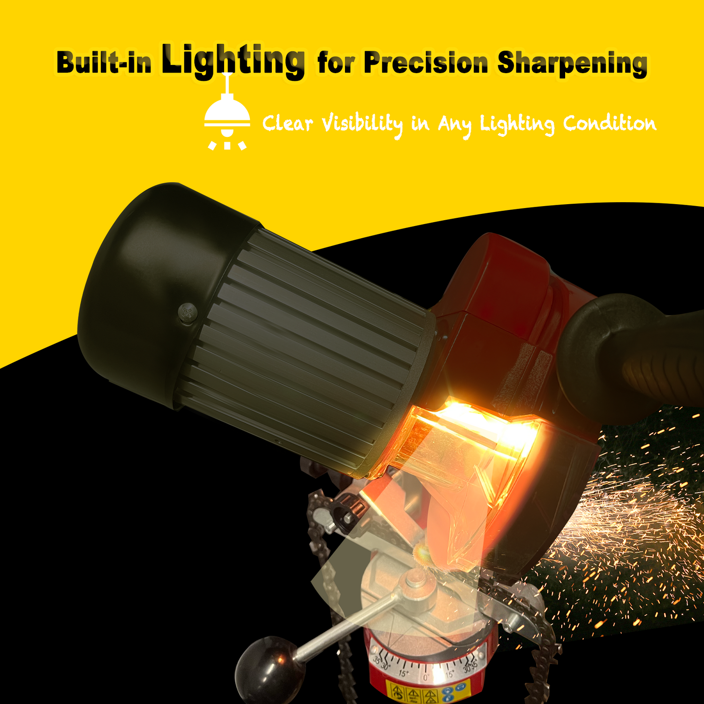 KonKell® 230W Electric Chainsaw Sharpener-Professional(US inventory)